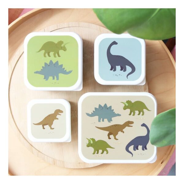 A Little Lovely Company lunch en snackdoos Dinosaurus - Afbeelding 4