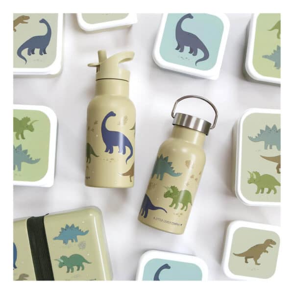 A Little Lovely Company thermische drinkfles dinosaurus - Afbeelding 2