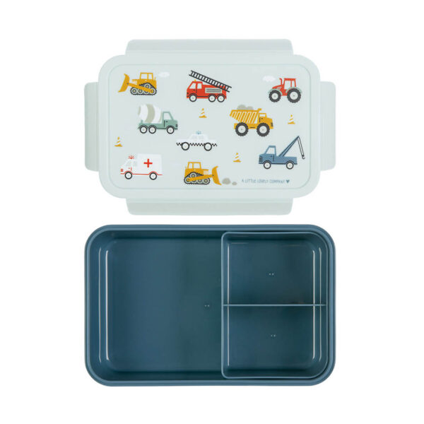 A Little Lovely Company bento brooddoos voertuigen - Afbeelding 2