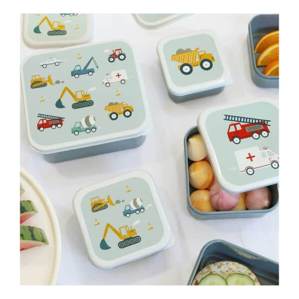 A Little Lovely Company lunch & snackdoos voertuigen - Afbeelding 5