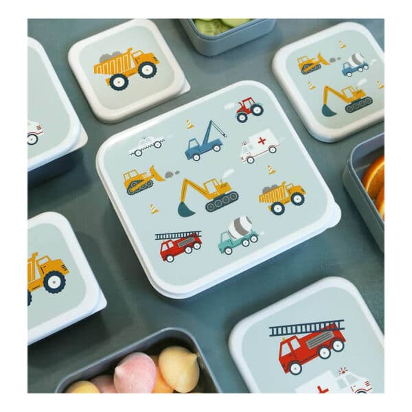A Little Lovely Company lunch & snackdoos voertuigen - Afbeelding 6