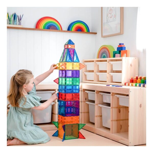 Connetix - Rainbow creative pack 102 stuks - Afbeelding 4