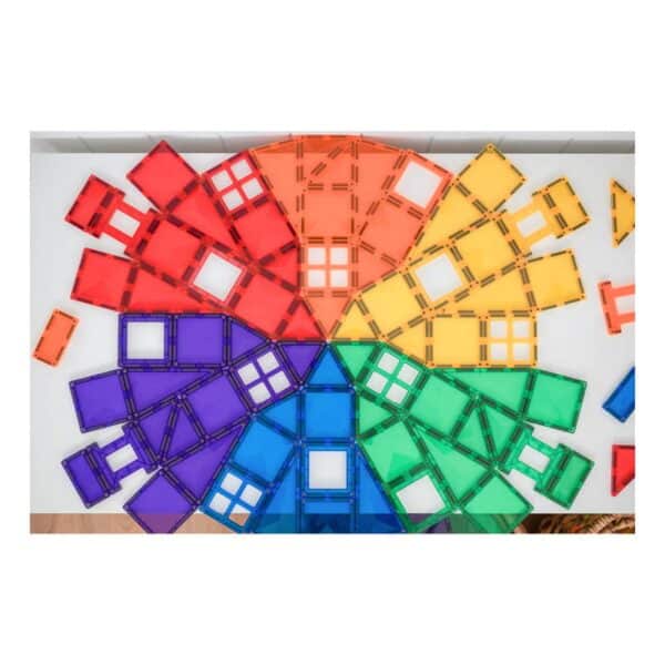 Connetix - Rainbow creative pack 102 stuks - Afbeelding 3