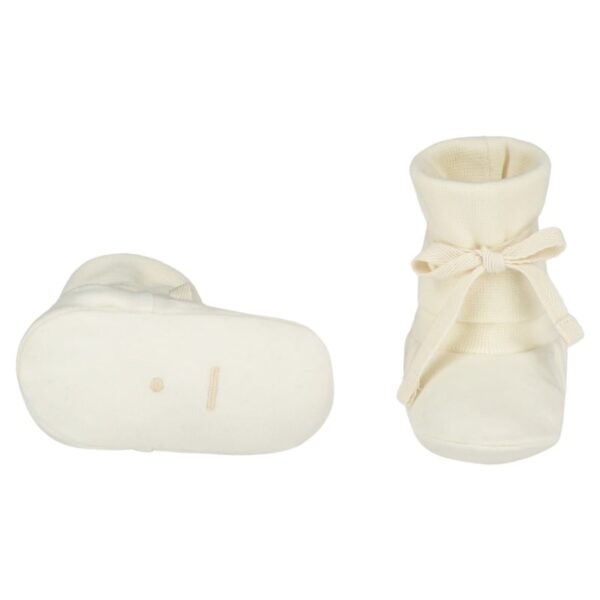 gray-label-Baby-Ribbed-Booties-GOTS-cream-onderkant.