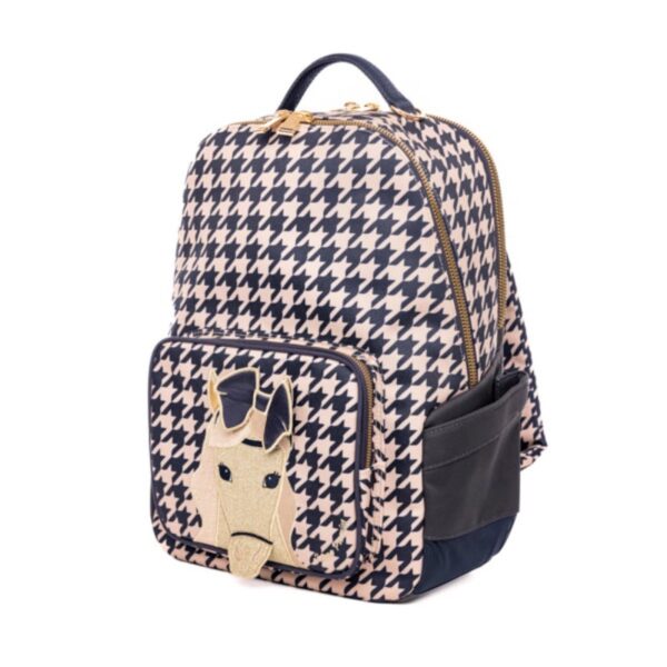 jeune-premier-backpack-james-houndstooth-horse-zij.