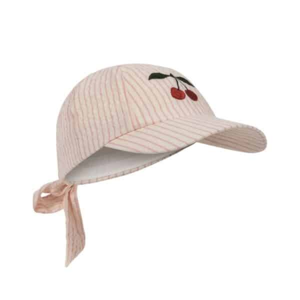 konges-slojd-pet-ellie-bow-peony-stripe-zijzicht.