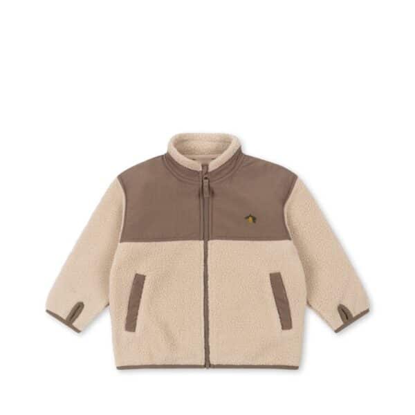 konges-slojd-flynn-fleece-jacket-oxford-tan