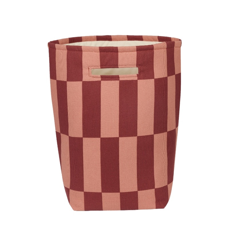 nobodinoz-opbergmand-vibes-maroon-tiles