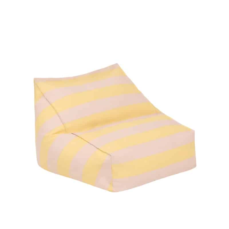 Nobodinoz-Fauteuil-pouf-dexterieur-taille-enfant-Vibes-pink-and-lemon-stripes