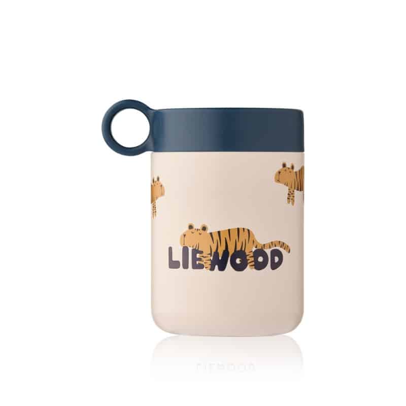 Liewood-kiani-printed-food-jar-tiger-sandy