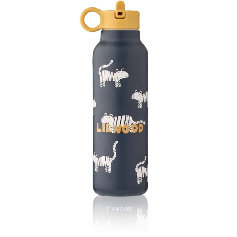 liewood-drinkfles-falk-tiger-classic-navy